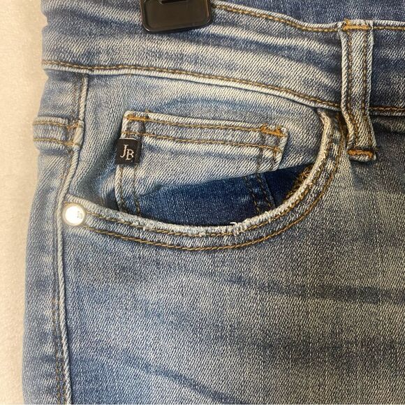 Judy Blue Cut Off Denim Shorts Style JB82103MD Size 11 - Picture 7 of 13